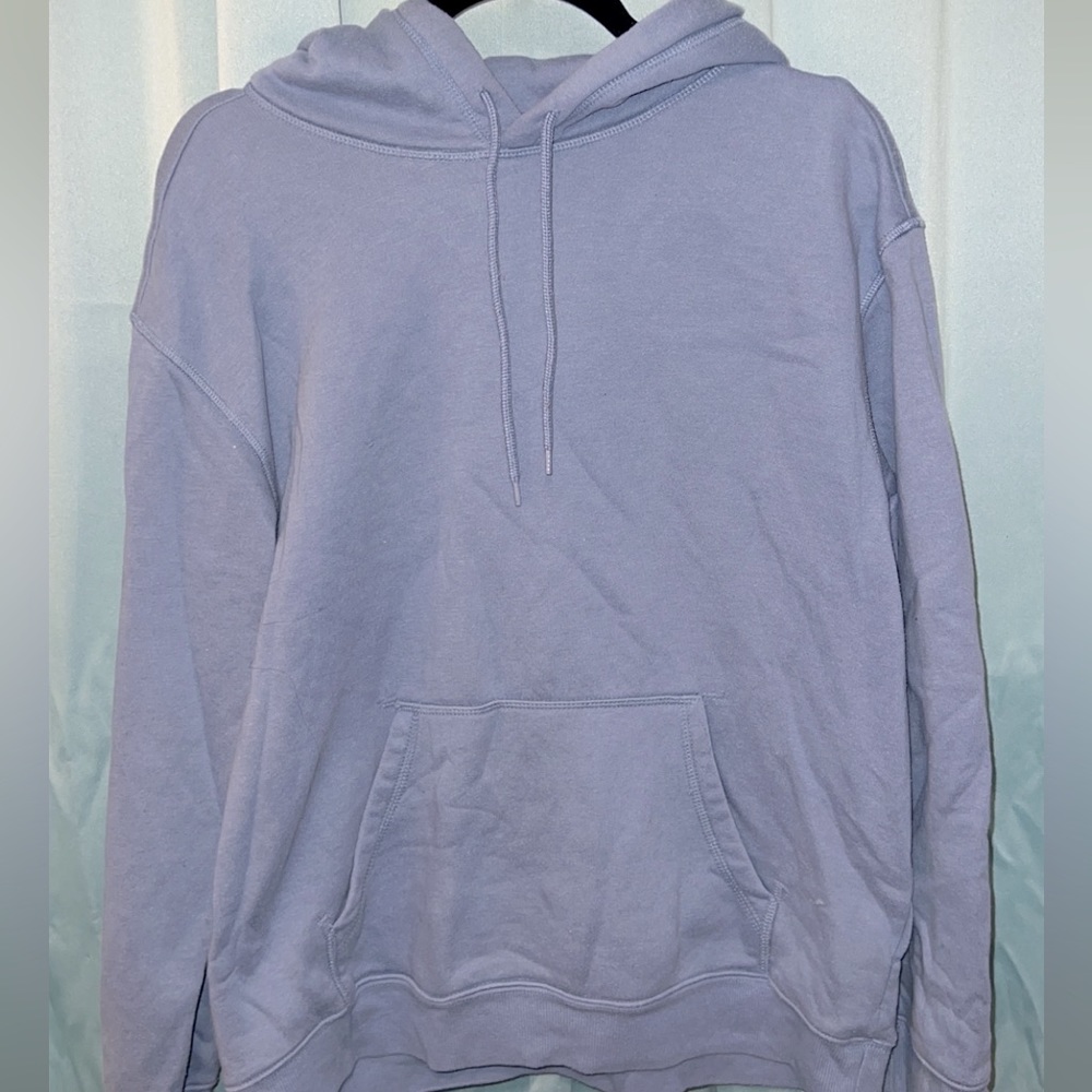 Blue hoodie